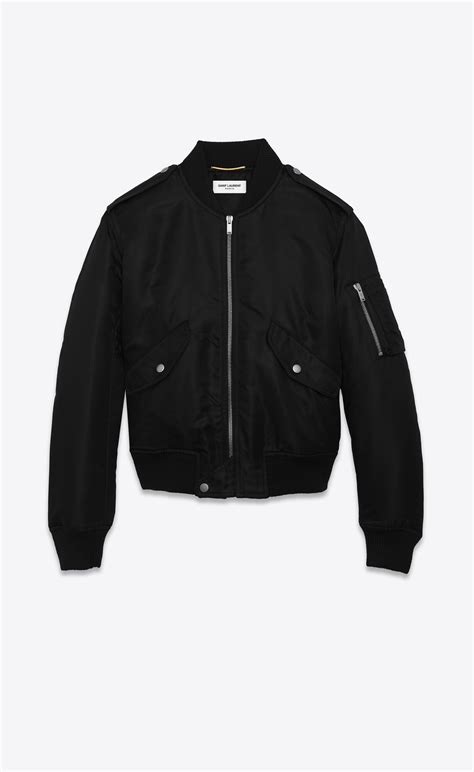 ysl bomber jacket tiger|yves saint laurent jacket men.